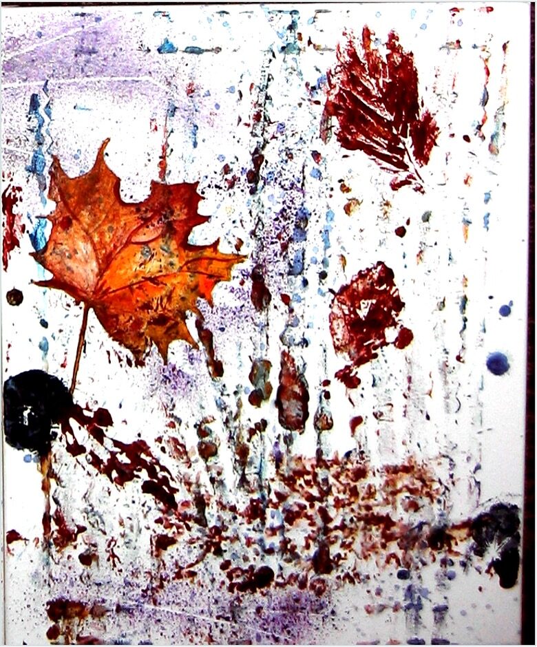 Scattered Leaves IV