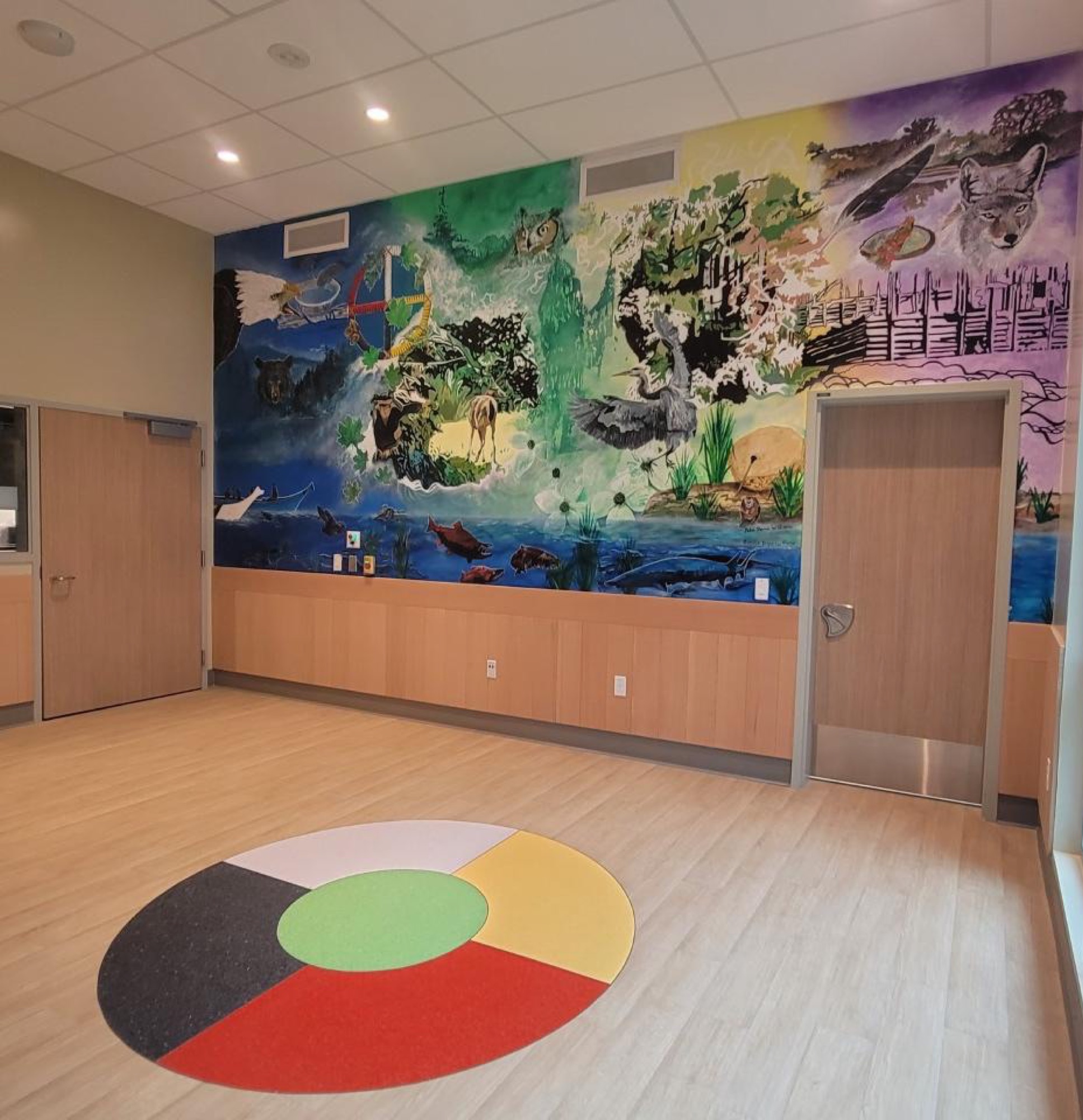 Full room view of the Hummingbird Healing Room