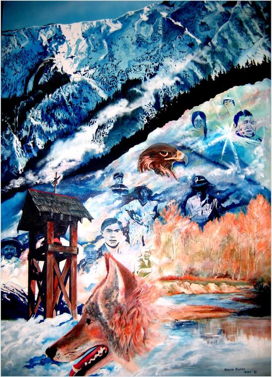 Mount Currie Chiefs, from Time Past