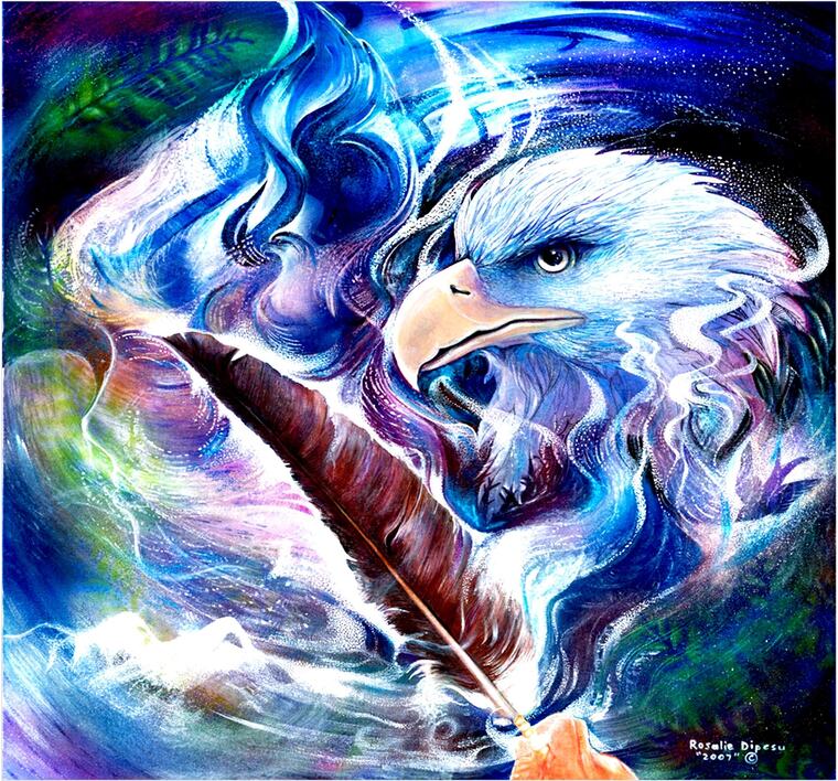 Message Through the Praying Eagle